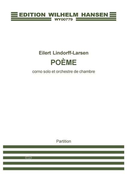 Eilert Lindorff-Larsen: Eilert Lindorff-Larsen Poeme (Score), Noten
