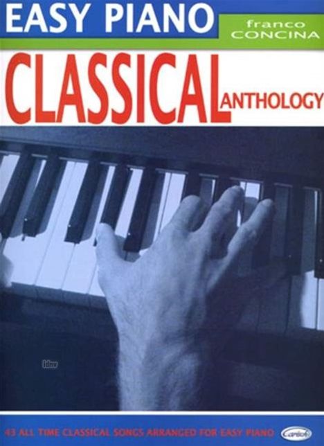 Easy Piano Classical Anthology, Noten