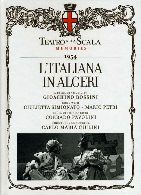 Teatro alla Scala Memories - Rossini:L'Italiana in Algeri, 2 CDs