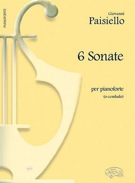 Giovanni Paisiello: 6 Sonate per Piano o Cembalo, Noten