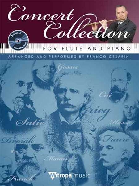 Concert Collection, für Flöte und Klavier, m. Audio-CD, Noten