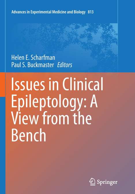 Issues in Clinical Epileptology: A View from the Bench, Buch