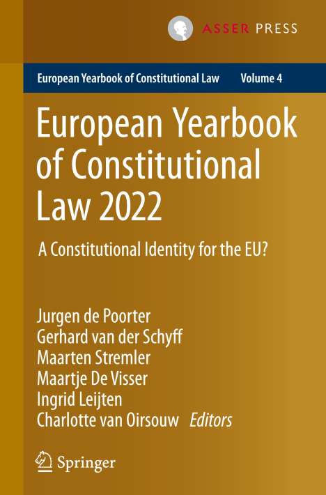 European Yearbook of Constitutional Law 2022, Buch