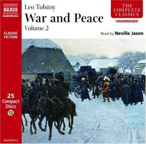 War &amp; Peace V02 26d, 26 CDs