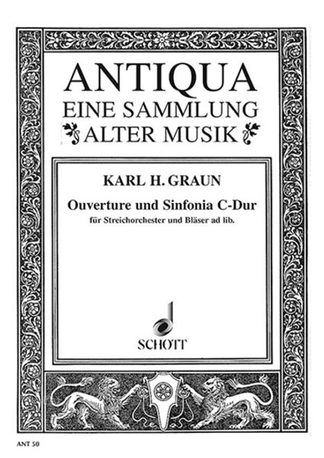 Carl Heinrich Graun: Ouverture und Sinfonia C-Dur, Noten