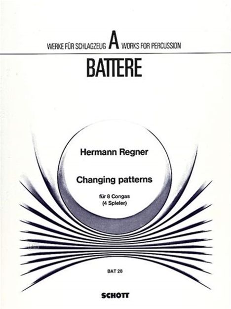 Hermann Regner: Changing patterns, Noten