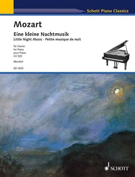 Wolfgang Amadeus Mozart: Eine kleine Nachtmusik KV 525, Noten