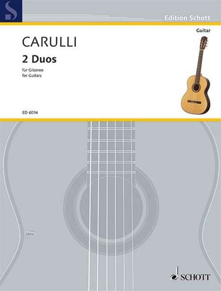 Ferdinando Carulli: Zwei Duos op. 146, Noten