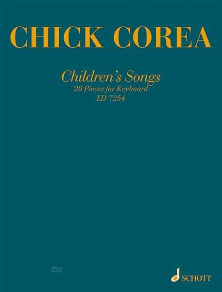 Chick Corea: Children's Songs, Noten