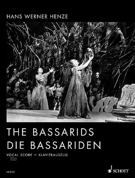 Hans Werner Henze: Die Bassariden, Noten