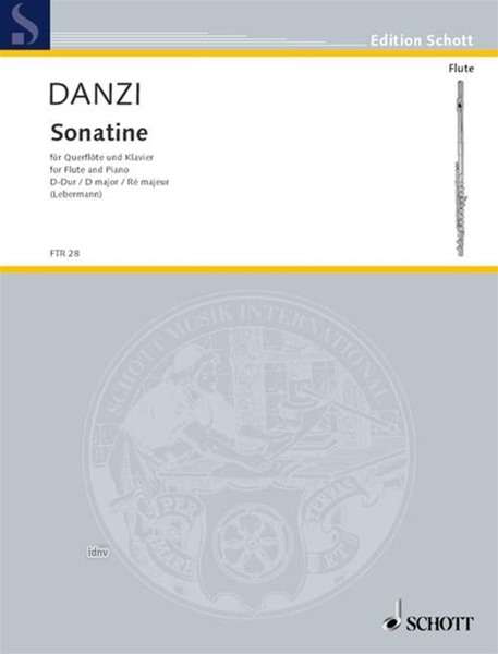 Franz Danzi: Sonatine D-Dur, Noten