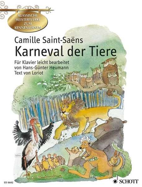 Saint-Saens:Karneval der Tiere, Buch