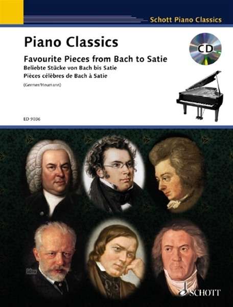 Piano Classics, Noten
