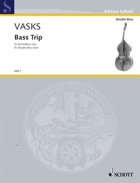 Vasks, P: Bass Trip, Buch