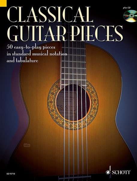 Classical Guitar Pieces/m. CD, Buch