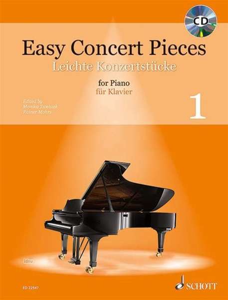 Easy Concert Pieces. Klavier Band 1, Noten