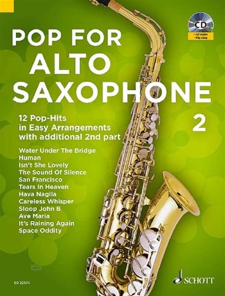 Pop For Alto Saxophone 2, Noten