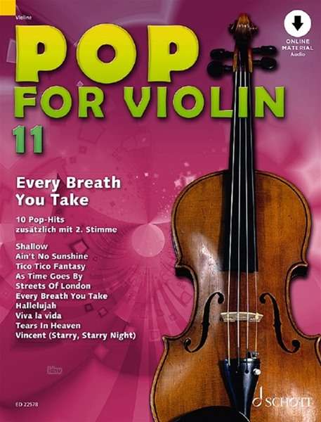 Pop for Violin Band 11, Buch