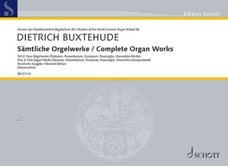 Dieterich Buxtehude: Sämtliche Orgelwerke, Noten
