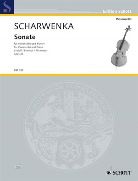 Xaver Scharwenka: Sonate  e-Moll op. 46, Noten