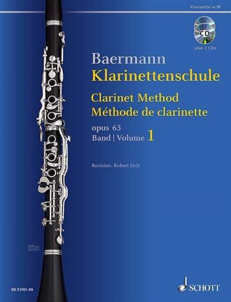 Carl Baermann: Klarinettenschule op. 63, Noten