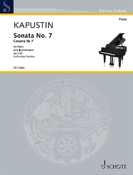 Nikolai Kapustin: Sonata No. 7 op. 64 (1991), Noten