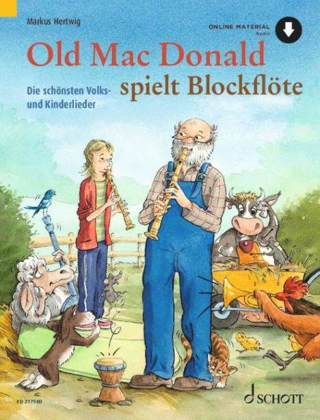 Old Mac Donald spielt Blockflöte, Buch