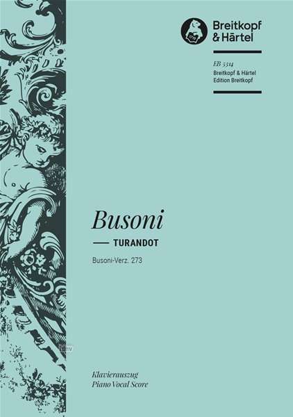 Ferruccio Busoni: Turandot, Noten