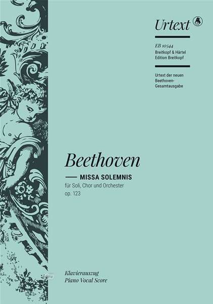 Missa Solemnis D-Dur op.123, Klavierauszug, Noten