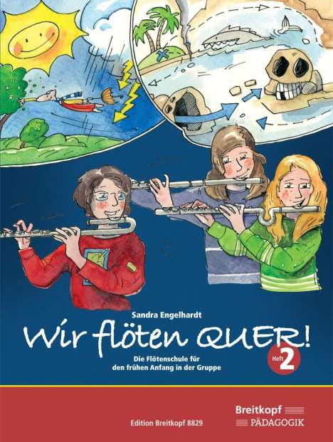 Sandra Engelhardt: Wir flöten Quer ! Band 2, Buch