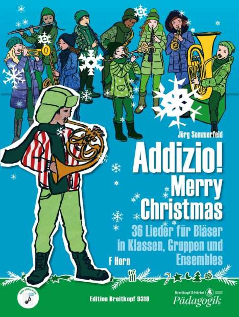 Sommerfeld, J: Addizio! Merry Christmas "36 Weihnachtslieder, Buch