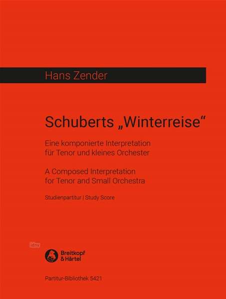 Schuberts "Winterreise", Noten