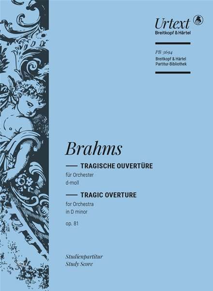 Johannes Brahms: Brahms,J.           :Tragische Ouve...81 /ST,U, Noten