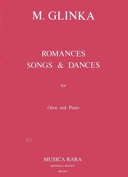 Michael Glinka: Romanzen, Lieder und Tänze, Noten