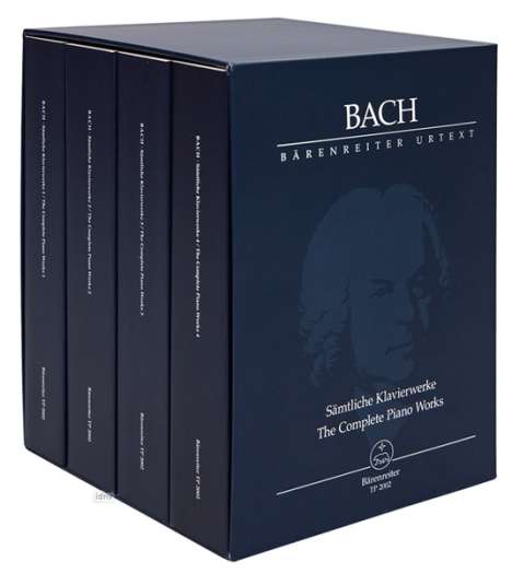 Bach:Sämtliche Klavierwerke (Urtext der Neuen Bach-Ausgabe), Noten