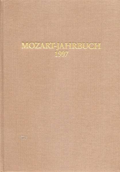 Mozart-Jahrbuch 1997, Buch
