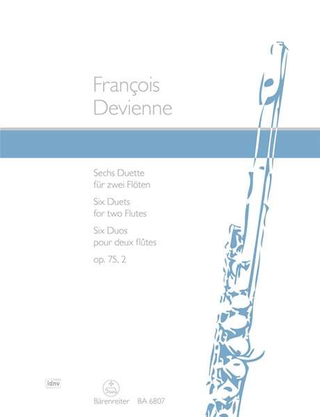 Francois Devienne: Sechs Duette für zwei Flöten o, Noten