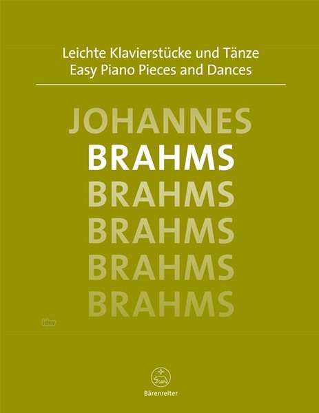 Brahms::Leichte Klavierstücke und Tänze, Noten