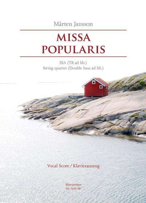 Marten Jansson: Missa Popularis, Noten