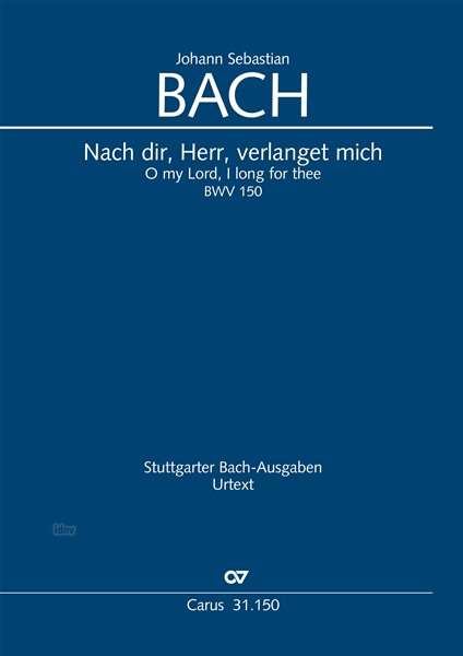 Johann Sebastian Bach: Bach, Joh. Seb. /Bea:Nach dir, Herr /P /KT, Noten