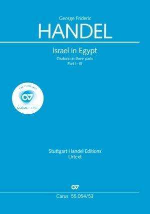 Händel, G: Israel in Egypt - Part I-III, Buch