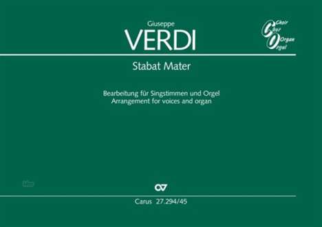 Giuseppe Verdi: Stabat Mater (1896/97), Noten