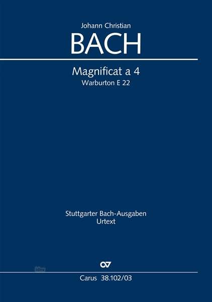 Bach, J: Magnificat a 4 (Klavierauszug), Buch