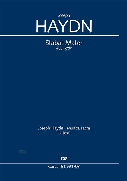 Joseph Haydn (1732-1809): Stabat Mater (Klavierauszug), Buch