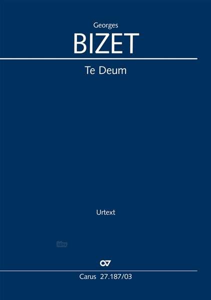 Georges Bizet (1838-1875): Te Deum (Klavierauszug), Buch