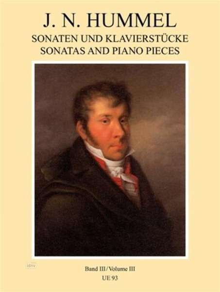 Johann Nepomuk Hummel: Sonaten und Klavierstücke für Klavier, Noten