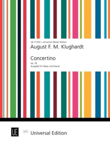 August Klughardt: Concertino für Oboe und Klavier op. 18 (1870), Noten