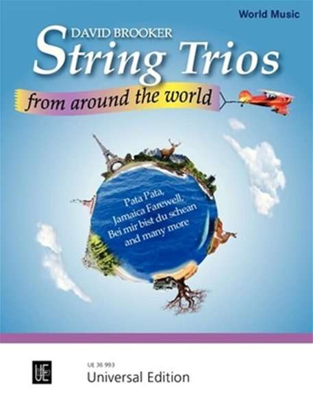 Diverse: String Trios from Around the World für Violine, Viola und Violoncello (2016), Noten