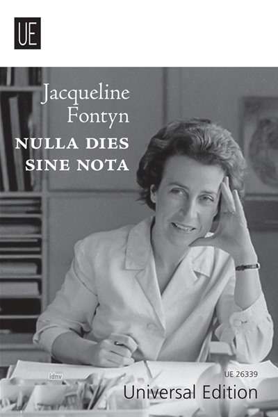 Jacqueline Fontyn - Nulla dies sine nota, Buch