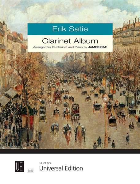 Erik Satie: Clarinet Album für Klarinette und Klavier für Klarinette und Klavier (2019), Noten